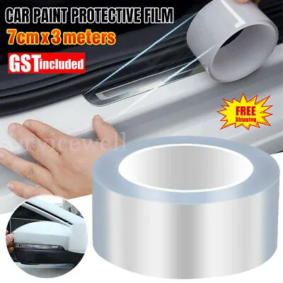 3M Car Paint Protective Film Clear PVC Anti Scratch Wrap Guard Roll Transparent • $15.43