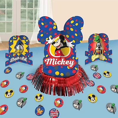 Mickey Mouse Party Table Decoration Set With Pop Ups And 30 Decorations • $6.53