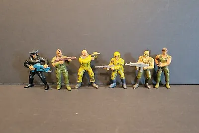 Vintage 1980s GUTS Action Figures Jungle Fighters Soldier Aikido Force Lot Of 6 • $14.99