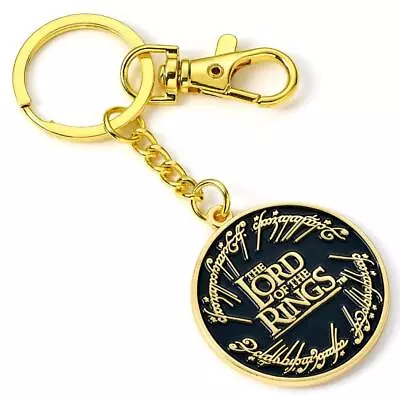 Genuine Official The Lord Of The Rings Logo Keyring • £12