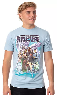 $12.72 • Buy Star Wars Men's The Empire Strikes Back Retro Poster Design Graphic T-Shirt