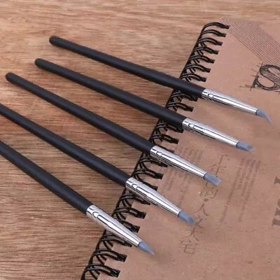 £2.99 • Buy 5pcs/set 3mm Rubber Silicon Heads Clay Molding Paint Sculpting Molding Tools 