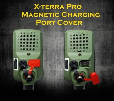 Minelab X-terra Pro - Magnetic Charging Port Cover • £8.50