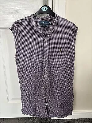 Ralph Lauren Vest Shirt - Medium • £4.99