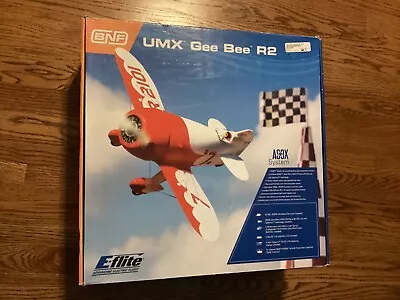 Eflite UMX Gee Bee R2 BNF Ultra Micro RTF AS3X EFLU4580 Horizon Hobby RC Plane • $102.50