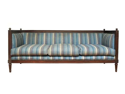 Louis XVI Style Sofa / Settee - From 1940's Solid Jacarandá Wood  • $3800