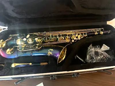 La Sax LA-850 Artist Bb Tenor Saxophone Kamelion Color Changing Model With Case • $2200