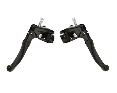 2 Finger Alloy Mx Alloy Brake Lever Set Brake Lever For Caliper Or Cantilever BK • $11.49