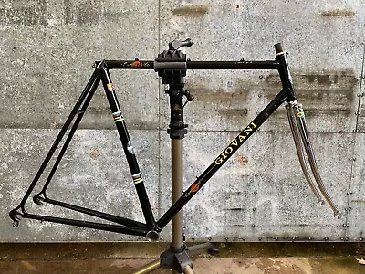 Vintage Belgian Giovani/Martelly 56cc Steel Road Bicycle Frame FramesetColumbus • $66.94