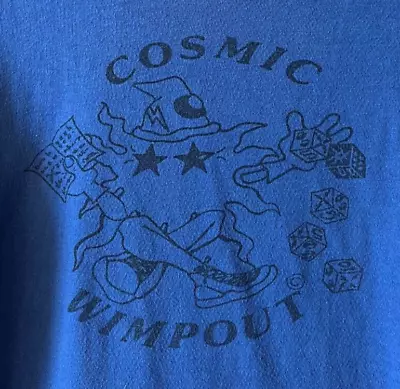 VINTAGE 1970s  COSMIC WIMPOUT  ACID LSD TRIP DRUG GRATEFUL DEAD HIPPIE T SHIRT • $3.25