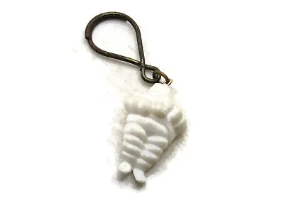 £6.94 • Buy Michelin Man Key Chain White & Gold Tone