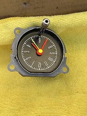 1967 1968 Mustang Fastback Coupe Convertible GT GTA Shelby ORIG DASH GAUGE CLOCK • $250