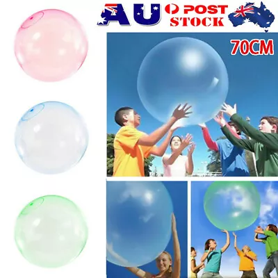 Wubble Bubble Ball Firm Water Balloons Inflatable Super Soft Refillable Stretch • $12.99