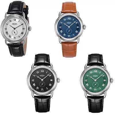 Rotary Mens Limited Edition Watch With Leather Strap GS02424 Collection • £94.99