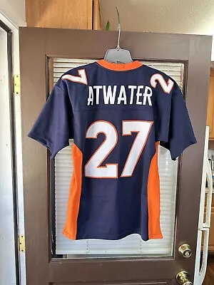 Authentic Denver Broncos #27 Steve Atwater 1998 MITCHELL & NESS NFL Jersey • $95