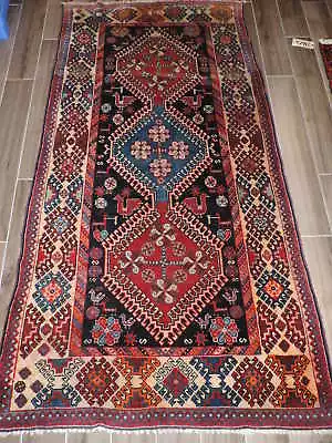 4x7ft. Semi Antique Yalameh Wool Rug • $800