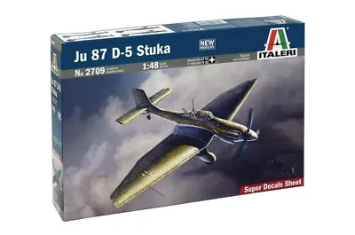 Italeri 2709 Junkers Ju87D-5 Stuka 1/48 Scale Plastic Model Kit • $57.99