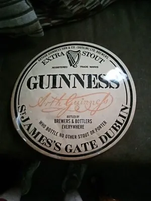 Guinness Dome Round 15  Metal Sign Beer Bar Home Man Cave Garage Wall Decor  • $53.96