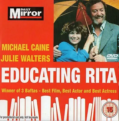 Daily Mirror PROMO DVD - ' EDUCATING RITA '  - W/ Michael Caine / Julie Walters • £1.75