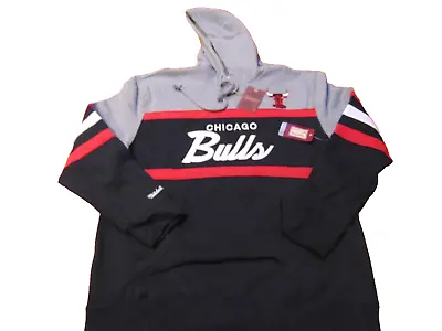 Mitchell & Ness Nba Chicago Bulls Script Head Coach Hoody Sweatshirt Size 3xl • $64.16