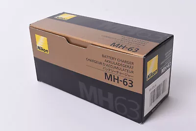 Genuine Nikon MH-63 Battery Charger For EN-EL10 Battery - Boxed - Old New Stock • £17.50