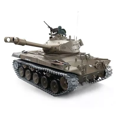 HENG LONG TAMIYA PRO BUILT WALKER BULLDOG Tank 1:16 Military Model Kit V7 BB IR • £254.99