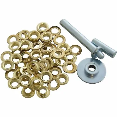 £6.95 • Buy Grommets Eyelets Washers Hole Punch Tool TARPAULIN REPAIR KIT Tent Canvas Covers