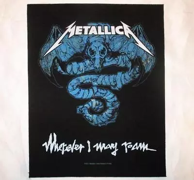 Metallica Wherever I May Roam Large Back Patch Metal • $14.36