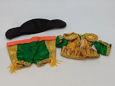 Vtg Snoopy Another Determined Production Green Matador Costume Outfit Hong Kong  • $16.90