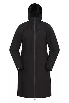 Mountain Warehouse Hilltop Extra Long Womens Waterproof Jacket • £69.99