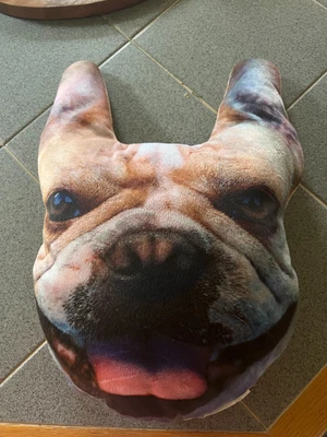 $8 • Buy French Bulldog Pillow Face Frenchie Dog Lover Decoration