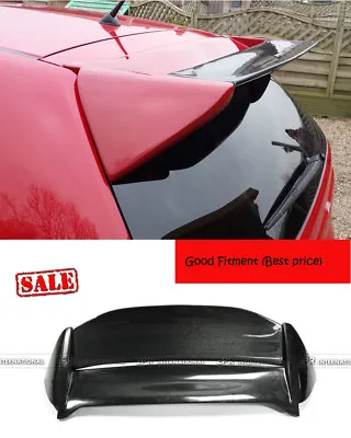 For Honda 02-05 Civic EP3 Mug Style FRP+Carbon Hatchback Roof Spoiler USDM Part • $851.76