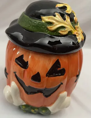 Halloween Pumpkin Cookie Jar  • $22.50