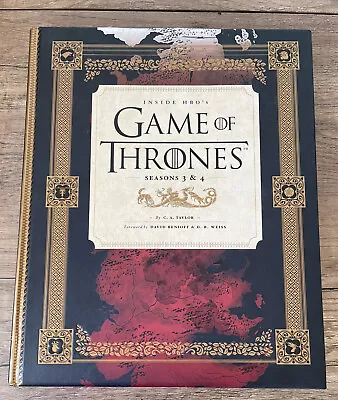 Inside HBO's Game Of Thrones II: Seasons 3 & 4 (Games Of Thron... By C.A. Taylor • £6