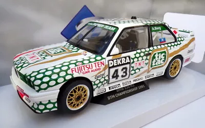 Solido 1/18 Scale S1801505 - BMW M3 (E30) DTM 1991 - #43 A. Berg • $147.51