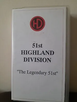 £89.95 • Buy 51st Highland Division  The Legendary 51st  VHS Video History 1908-1967 RARE