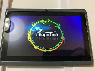 Dragon Touch Y88X Plus 7”  Black Tablet Android Fully Working Used 5 Or 6 Times. • £1