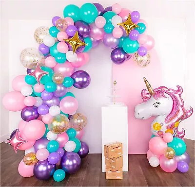 $13.99 • Buy Unicorn Balloon Arch Kit & Balloon Garland Kit 16 Ft