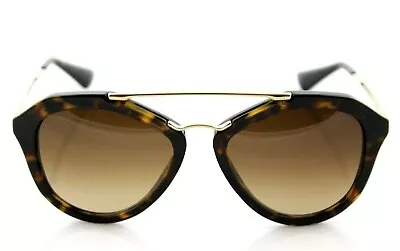 $399.95 • Buy RARE Genuine PRADA CINEMA Catwalk Tortoise Gold Sunglasses PR 12QS 2AU6S1 379020