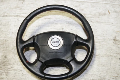 $237.49 • Buy JDM Subaru Impreza WRX STi V7 MOMO Steering Wheel & Hub 2002-2007 GGA GDB 