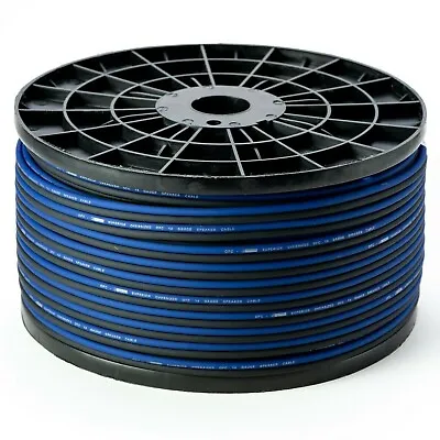 5 Metres Oxygen Free Copper 14 Gauge Blue/black Speaker Wire Ofc 14 Awg  • £11.99