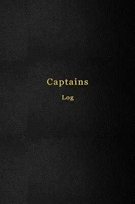 Captains Log Sailing Boating And Ships Log Book | Track Trips Weather And Mai... • £10.81
