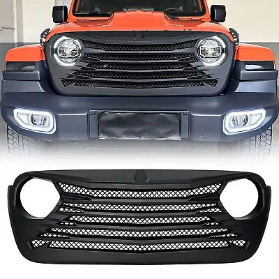 AMERICAN MODIFIED Tomahawk Grille For 2018-2023 Jeep Wrangler JL & Gladiator JT • $118.99