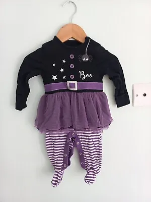 £1.50 • Buy Up To 3 Month Girls 💕 Halloween Witch Outfit 0-3 Month