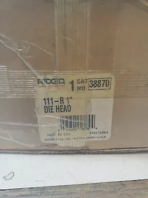 $45 • Buy RIDGID 111R 1  NPSM DIE HEAD - NO Dies TEETH