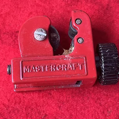 Vintage MASTERCRAFT Mini Tube Cutter 1/8  - 7/8  (tb2.3) • $5