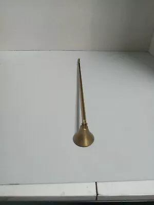 Vintage 12  Brass Candle Snuffer With 11 Lighting Wicks And Swivel Head • $19.99