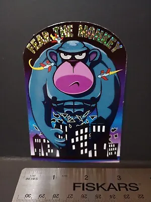 Monkey Prism Vending Machine Sticker 2005 Near Vintage Fear The Monkey • $4.98