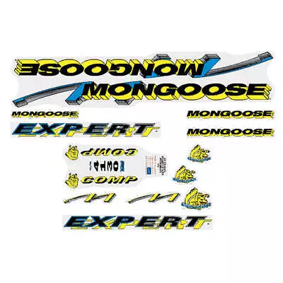 1993 Mongoose - Expert Comp - For Chrome Frame Decal Set • $56.95