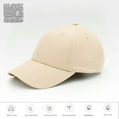 £35 • Buy Anti Radiation Cap EMF Protection Baseball Cap Shielding Hat Unisex Solid Color 